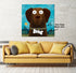 Chocolate Labrador - Personalised Pooch Art Canvas